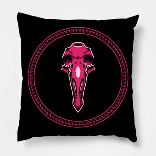 FLAMINGO SKULL Pillow