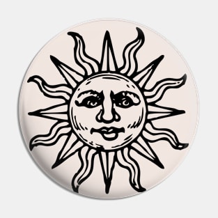 Vintage Sunshine Day Pin