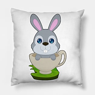 Rabbit Cup Pillow