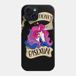 Majestically Bisexual Unicorn Phone Case