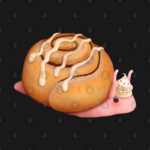 Cinnamon Roll Snail by Maryoshi-143