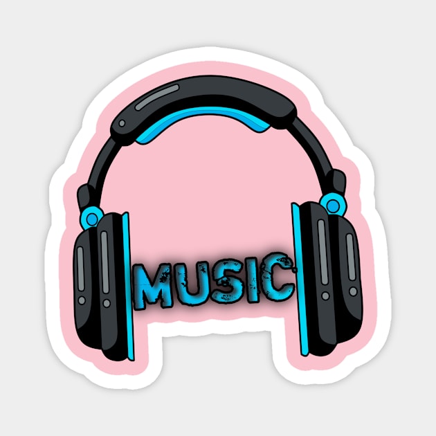 Music lover Magnet by Vectraphix