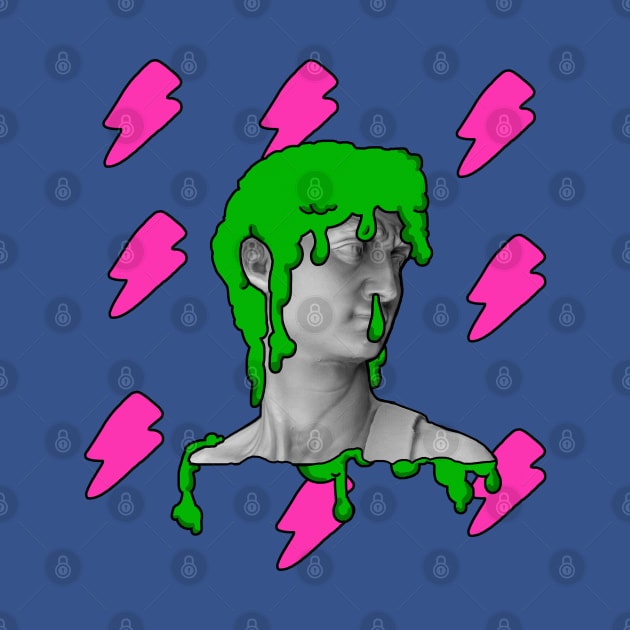 Statue Of David-Goopy Radioactive Nuclear Waste Tribute/Parody Design by DankFutura