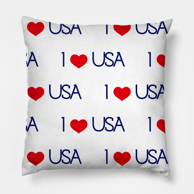 Neck Gaiter America I Love USA Face Mask Bandana Balaclava Headband Made in the USA Pillow by DANPUBLIC