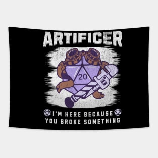 DnD Artificer Class Motto Tapestry