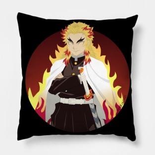 The Flame Swordman Pillow