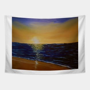 Sunset over the Ocean Tapestry