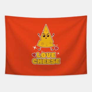 Love Cheese Tapestry