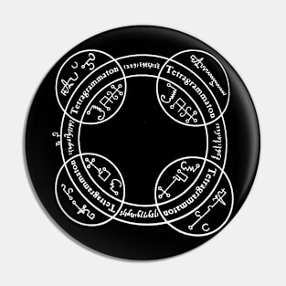 Magick Circle Pin