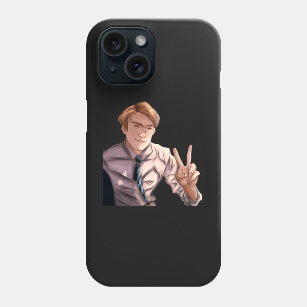 Nick Nelson Peace Sign Phone Case by Sophprano