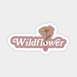 Simple Wildflower Magnet