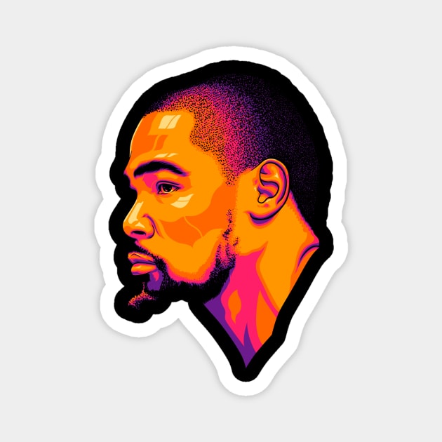 Kevin Durant Magnet by lazartemarjun