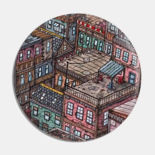 The Kowloon walled city Pin