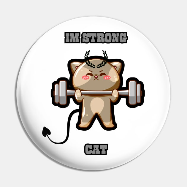 strong brave muscle cat bodybuilding Pin by BEL-Shop