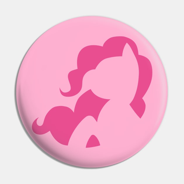 Pinkie Silhouette Pin by Knytt