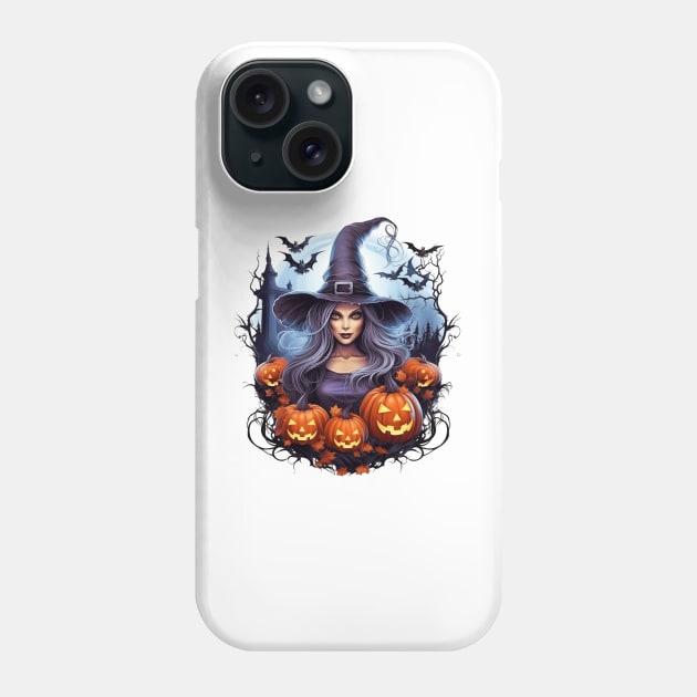 Beautiful Halloween Witch Phone Case by Gypsykiss
