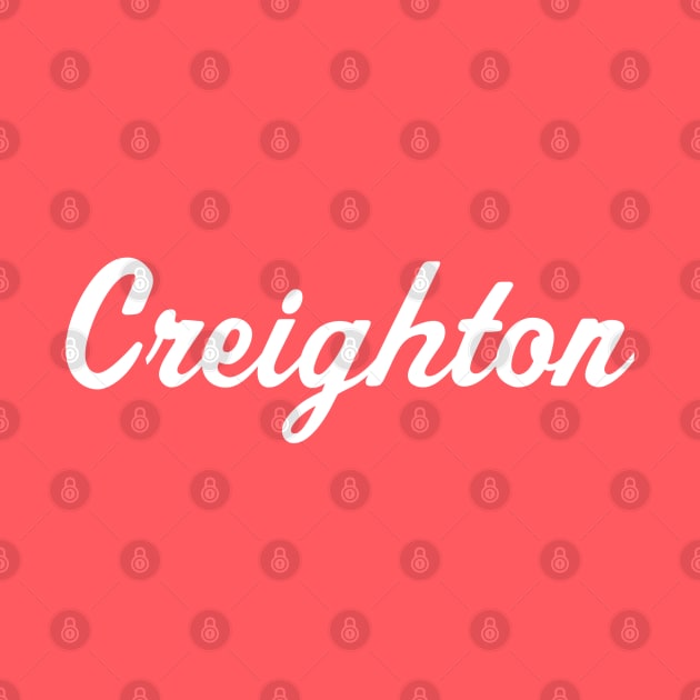 Creighton Blue Jay Retro Script by twothree