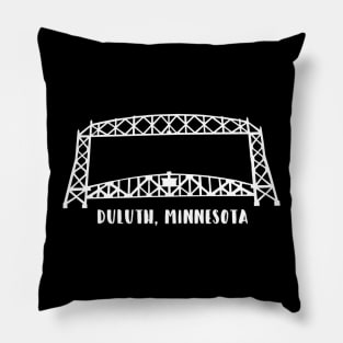 Duluth, Minnesota Aerial Lift Bridge Pillow