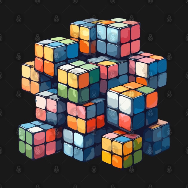Rubiks Cube by Siha Arts
