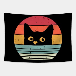 Cat Retro Lover Owner Tapestry