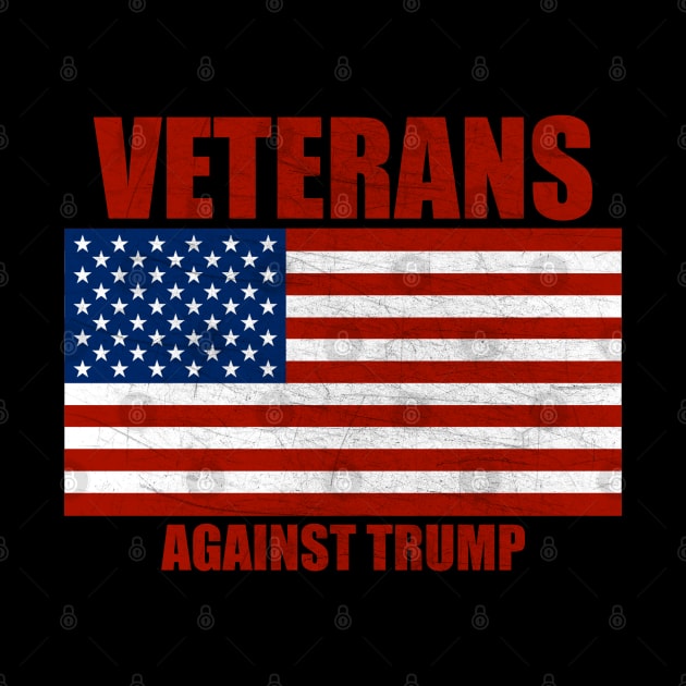 Grunge Veterans Against Trump Graphic Art by StreetDesigns