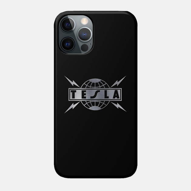 Silver Plate - Tesla - Phone Case