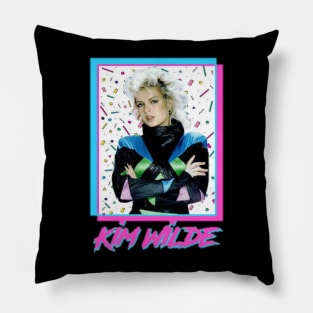 Kim wilde///80s new wave for fans Pillow