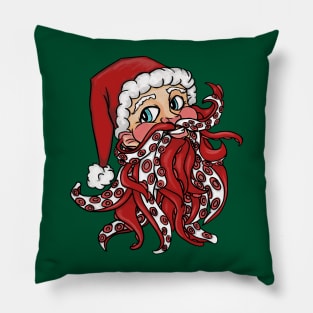 Tentacle Santa Pillow