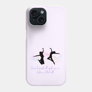 Daydream Out Loud - Friends Silhouette Phone Case