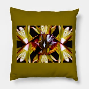 Lily kaleidoscope Pillow