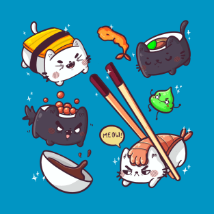 Sushi cats T-Shirt