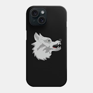 A wolf's head Phone Case