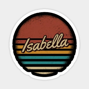 Isabella Vintage Text Magnet