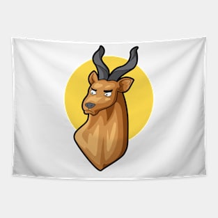 Mad Kudu Art Tapestry