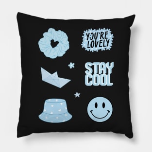 Light blue set Pillow