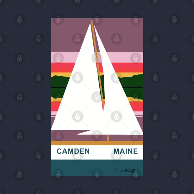 Camden Maine by Art by Ed Nolde