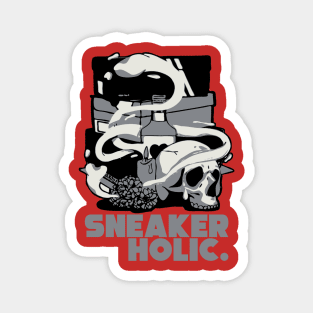 Sneaker Holic Black Cement Retro Sneaker Magnet