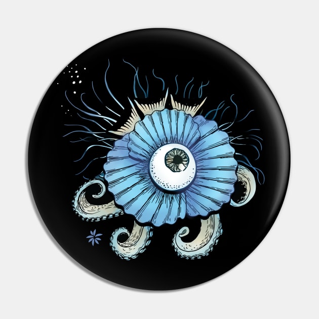 Deep Sea Ocean Creature Pin by shaireproductions