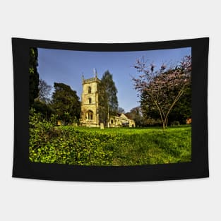 The Parish Church At Blewbury Tapestry