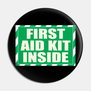 First Aid Kit Inside Sticker, Self Adhesive First Aid Kit Industrial Pin