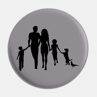 Family Design for Dads, Moms and Children Pin