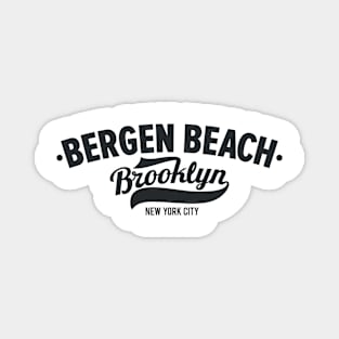 Bergen Beach Logo - Brooklyn, NY Apparel Magnet