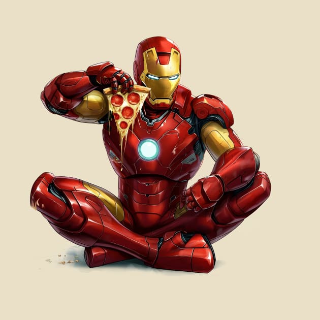 PIZZA IRON MAN by Drank