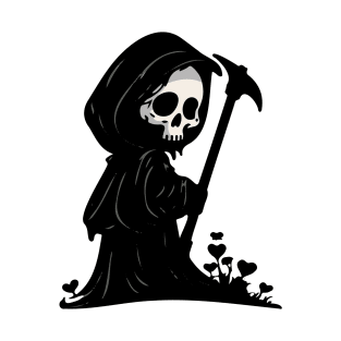Grim Reaper Design, Gothic, Dark Art T-Shirt