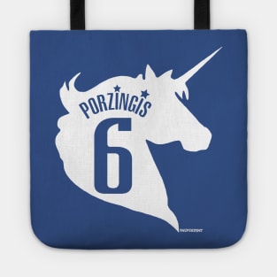 The Unicorn - Kristaps Porzingis Tote