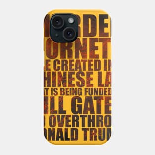 The Murder Hornets Conspiracy Phone Case