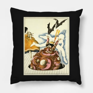 The falling Witch Pillow