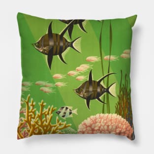 Vintage Travel Poster | Travel Australia, Visit the Great Barrier Reef Pillow