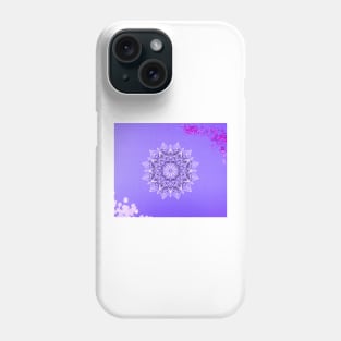 mandala purple Phone Case