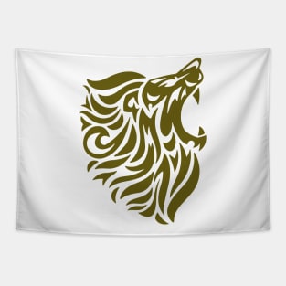 African Lion Tapestry